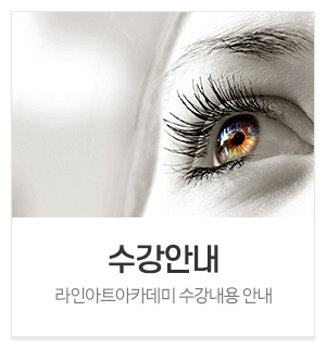 라인아트아카데미_메인중간_수강안내