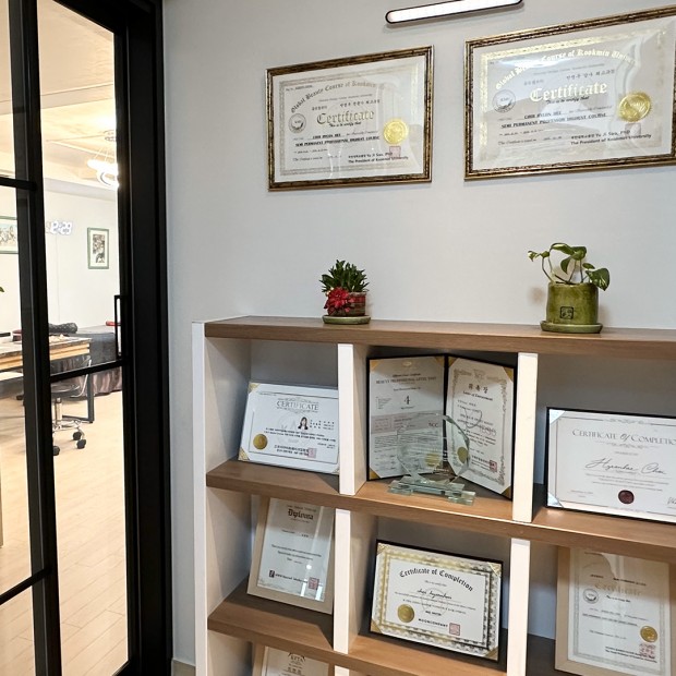 라인아트아카데미 내부